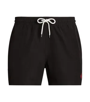 Men's 5.75-Inch Traveler Classic Swim Trunk Polo Black