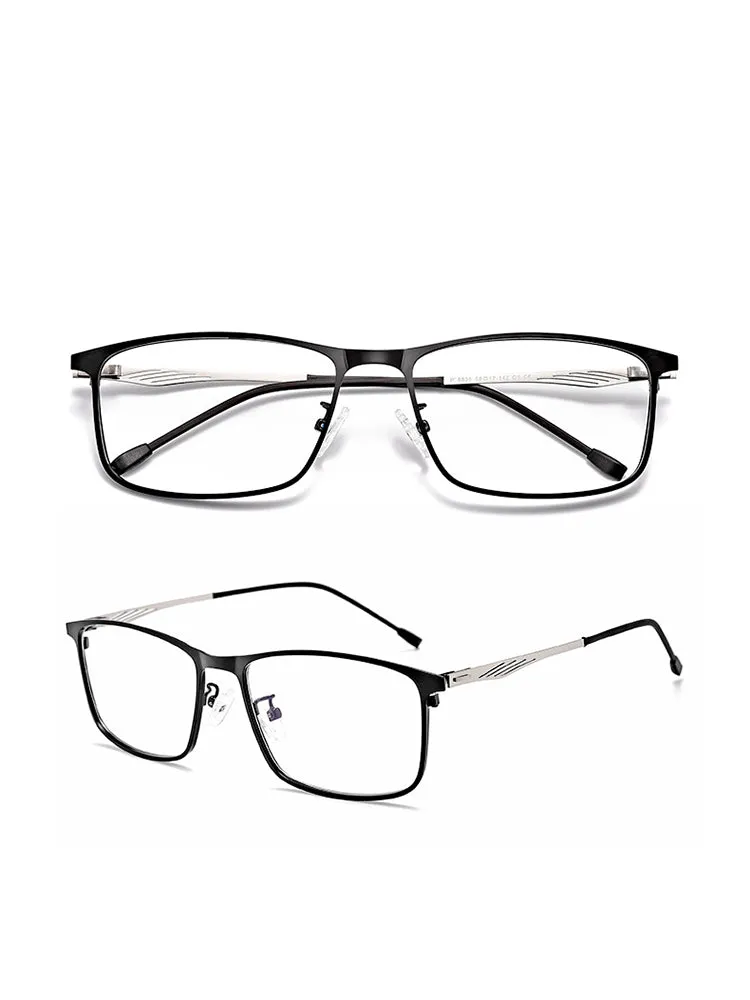 Men'S Alloy Full Rim Myopic Glasses