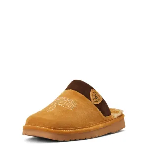 Men's Ariat Silversmith Square Toe Slipper-Chestnut