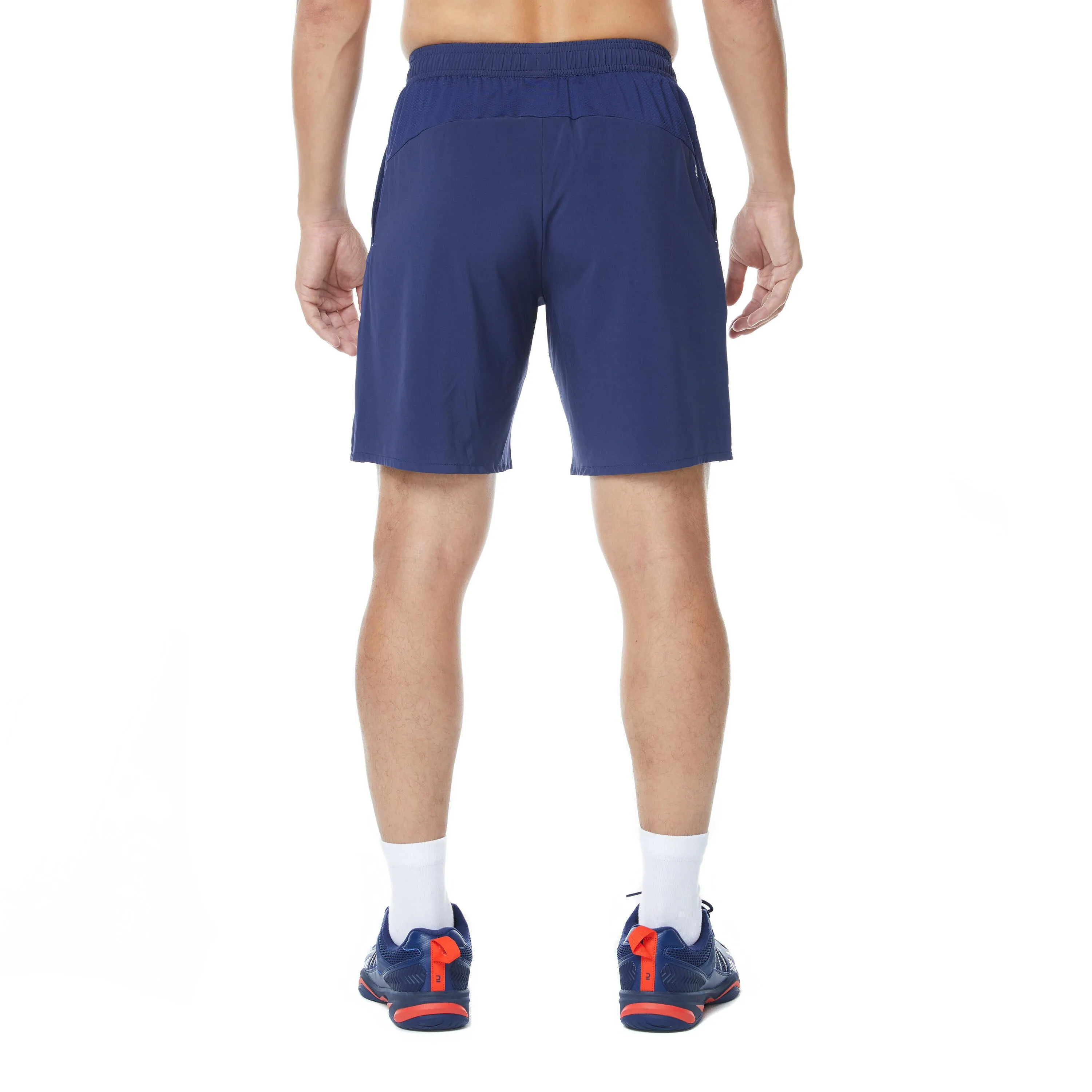 Men's badminton shorts - 560 dark blue PERFLY, space blue