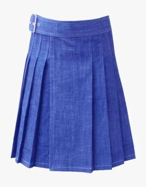 Men's Blue Denim Kilt