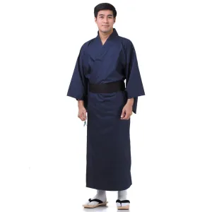 Men’s Blue Ronin Japanese Yukata Kimono Robe