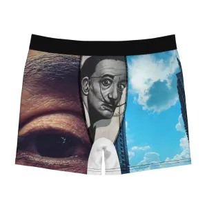 Men's Boxer Briefs AL BLUE DESIGNED ART