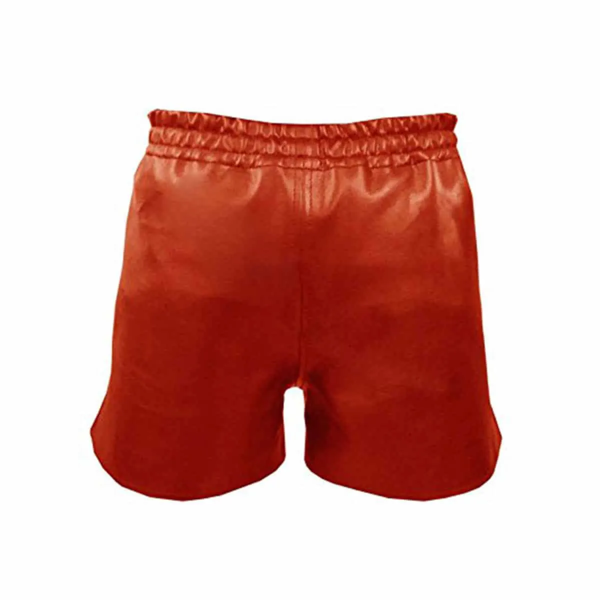 Mens Boxer Shorts Underwear Soft Red Sheep Lambs NAPPA Leather - SHORTS3 - RED