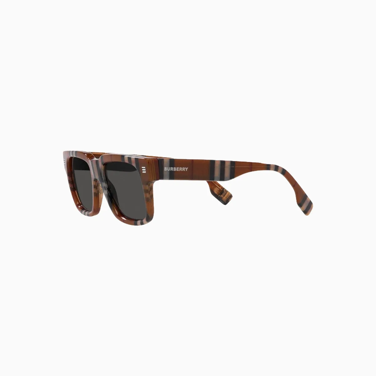 Men's Burberry Brown Check Sunglasses