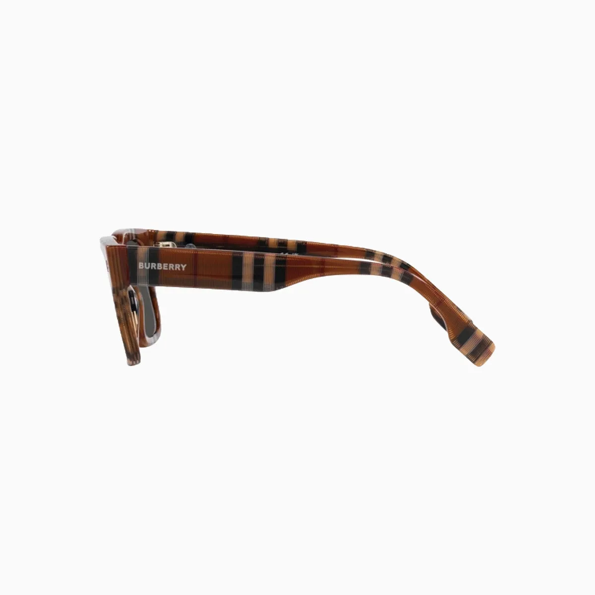 Men's Burberry Brown Check Sunglasses