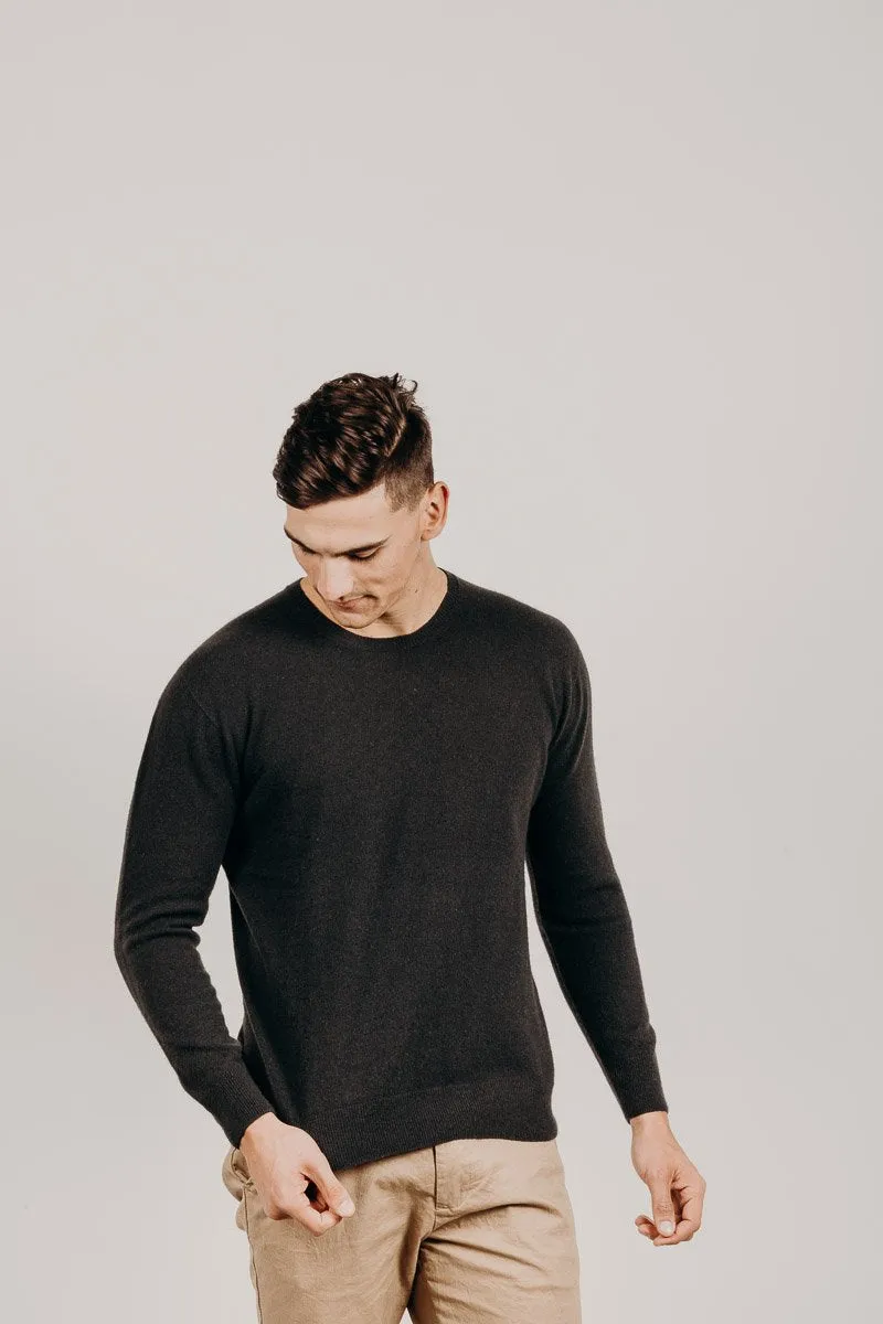 Men's Cashmere Crew Neck Sweater