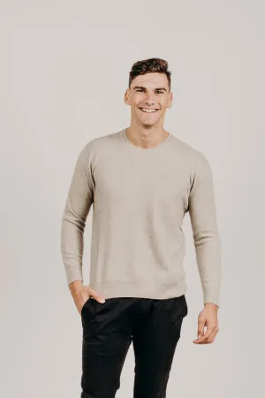 Men's Cashmere Crew Neck Sweater