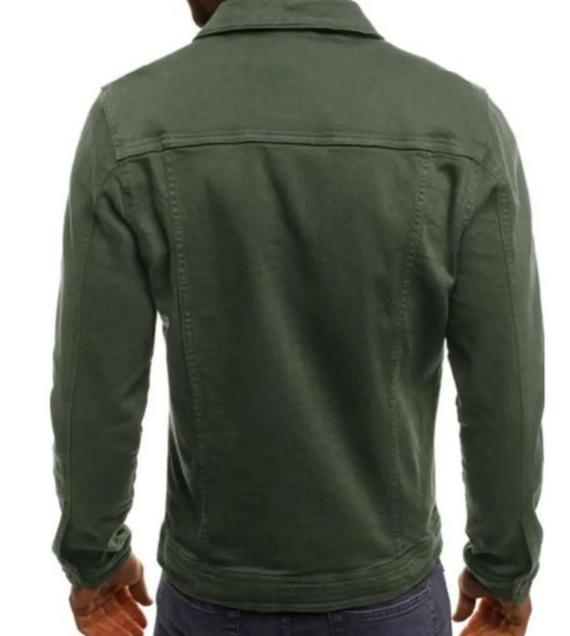 Mens Casual Dual Pocket Jacket