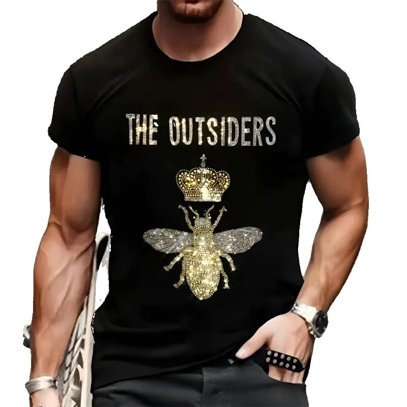 Men's Casual Street Short Sleeve T-Shirt Tee Tops Quality Fashion Summer