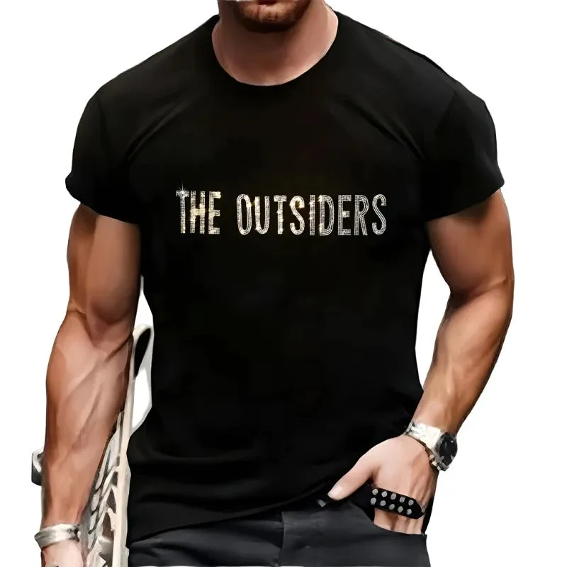 Men's Casual Street Short Sleeve T-Shirt Tee Tops Quality Fashion Summer