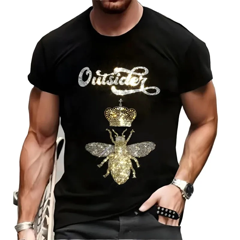 Men's Casual Street Short Sleeve T-Shirt Tee Tops Quality Fashion Summer