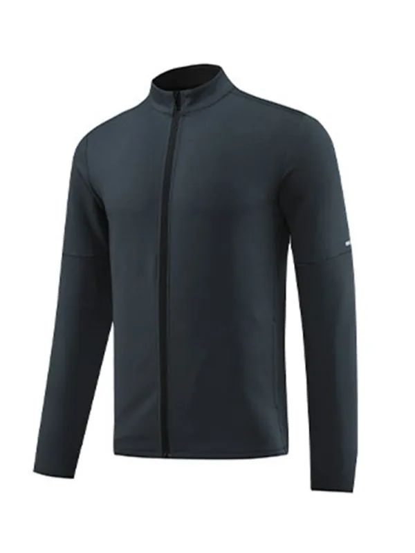 Men's casual wear cardigan full zip running wear fitness wear training wear