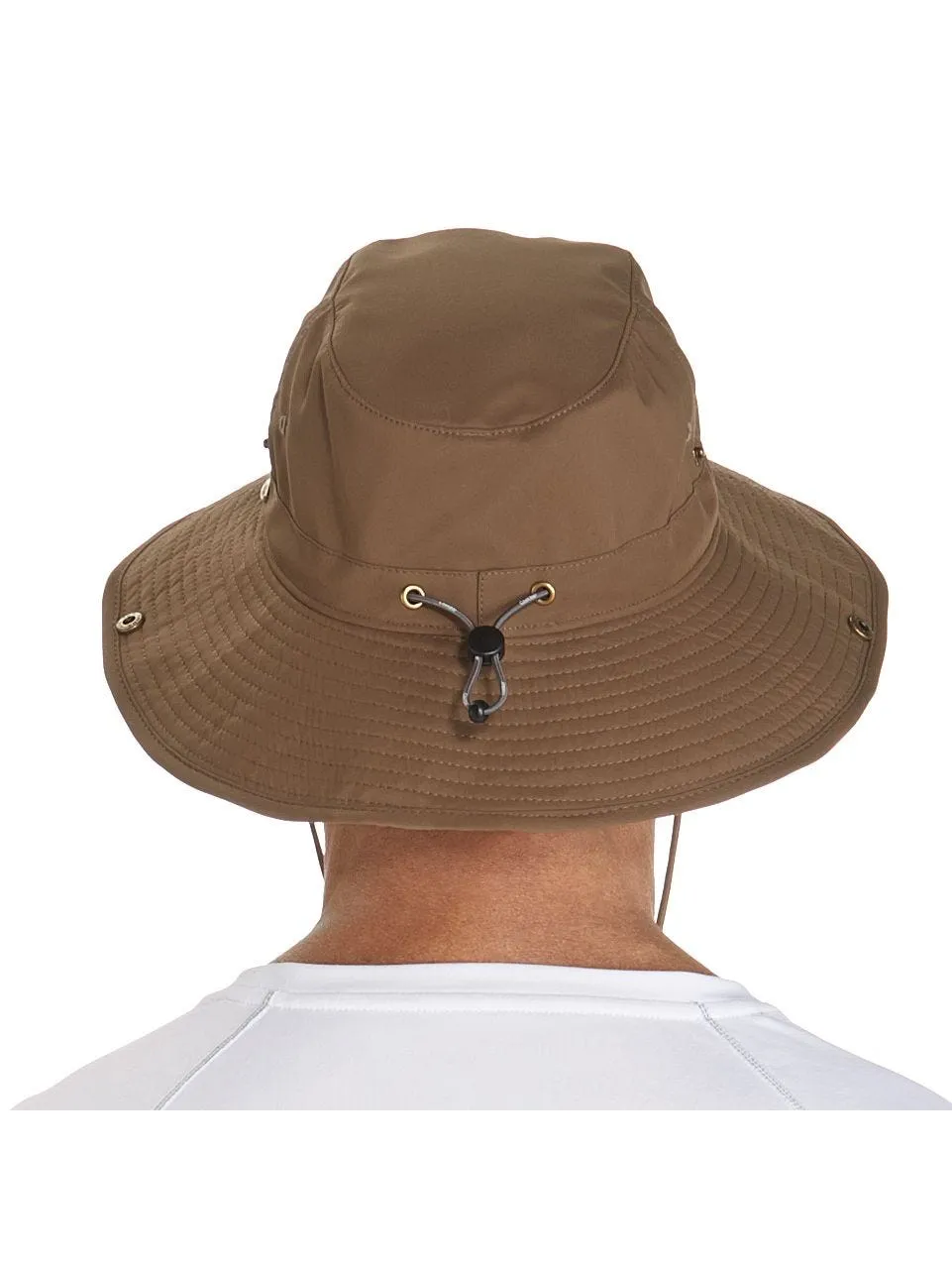 Men's Chase Featherweight Bucket Hat  |  Khaki/Navy