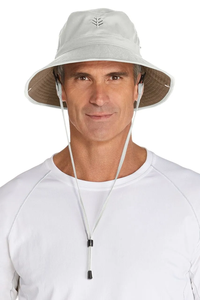 Men's Chase Featherweight Bucket Hat  |  Stone/Khaki