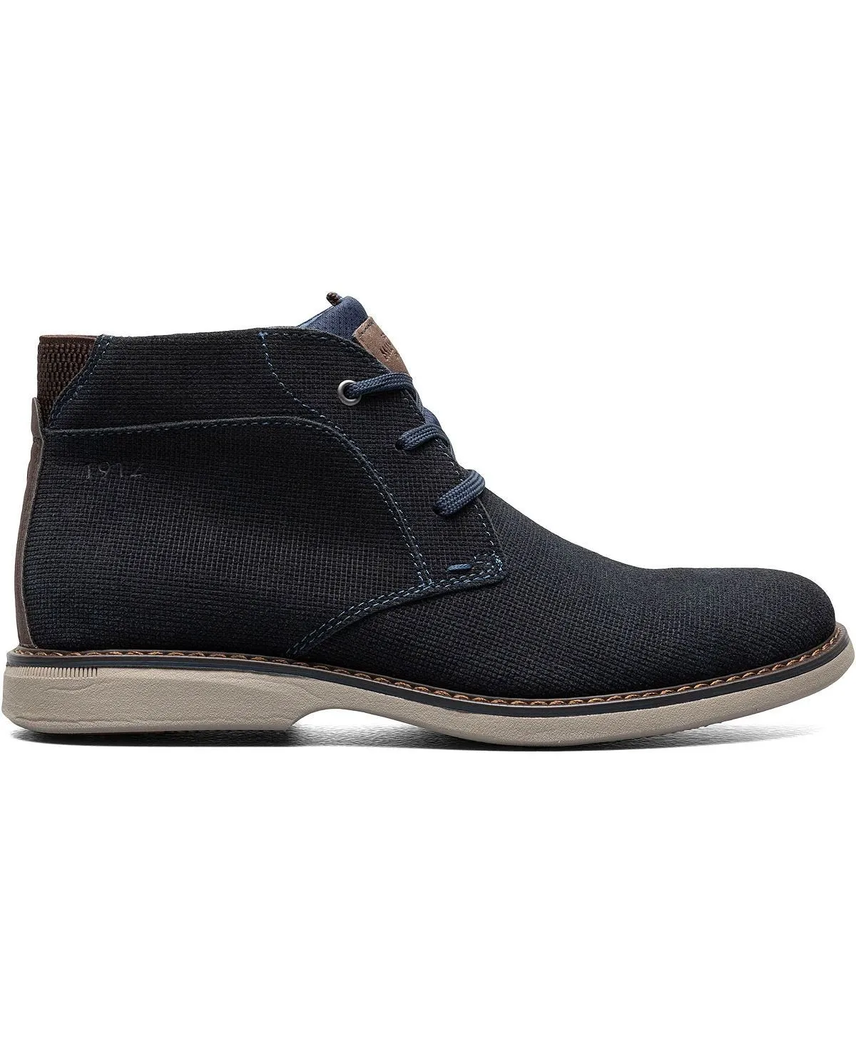 Men's chukka boots otto plain toe Nunn Bush, blue