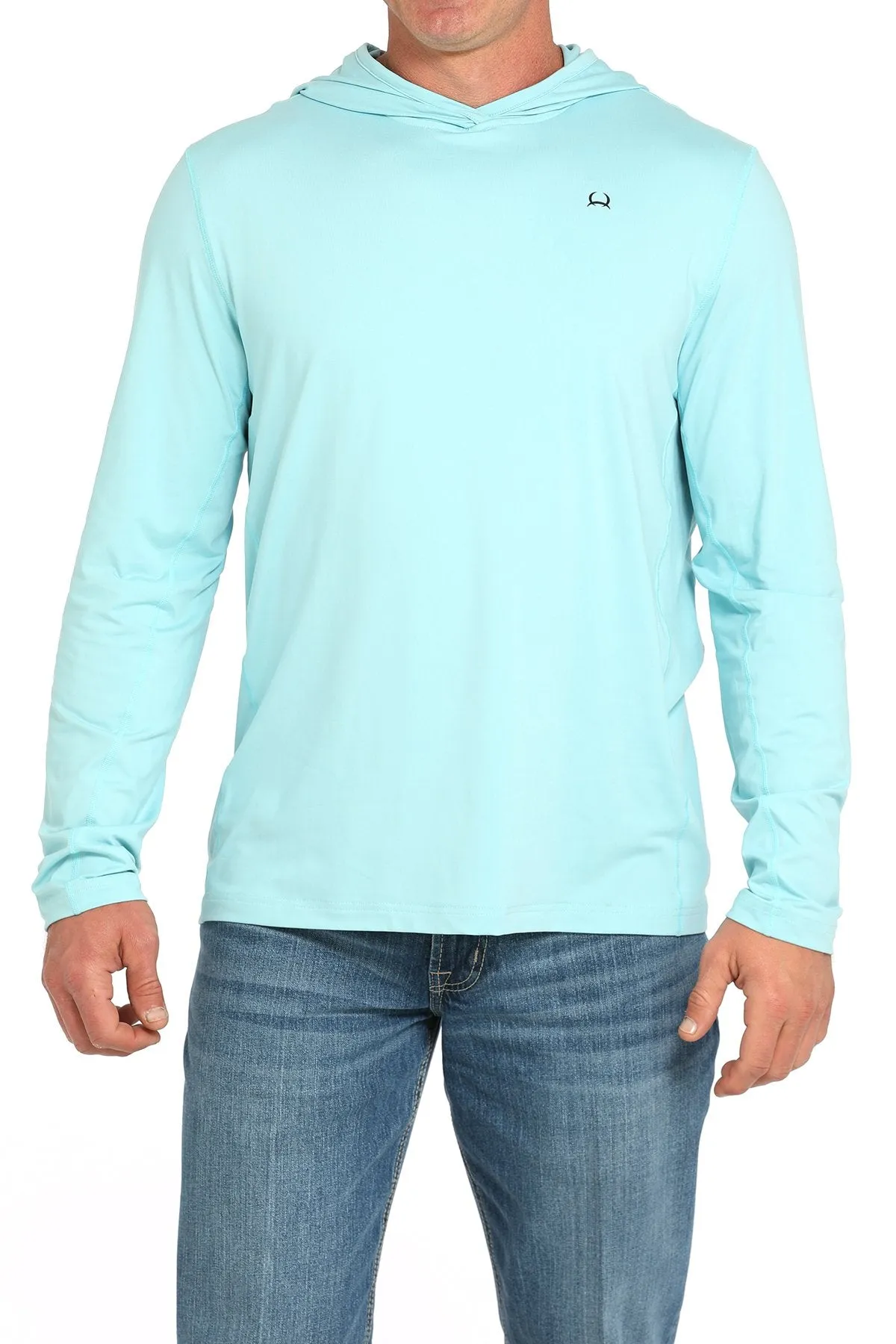 Men's Cinch Arenaflex Light Blue Hoodie