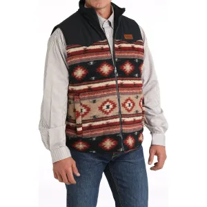 MEN'S CINCH REVERSIBLE QUILTED VEST - BROWN