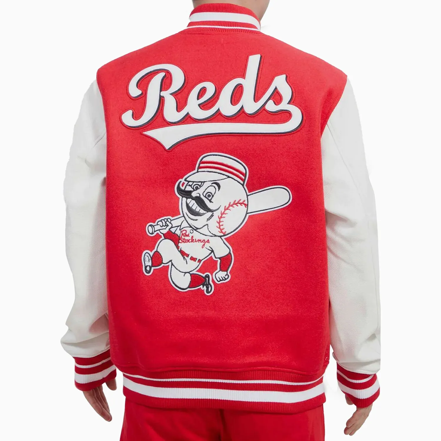 Men's Cincinnati Reds MLB Wool Varsity Jacket