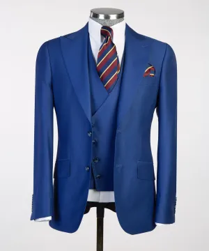 Men’s Classic 3-piece Blue Suit