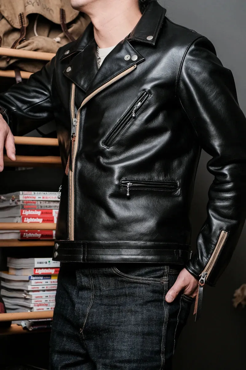 Men's Classic British Rider Leather Jacket