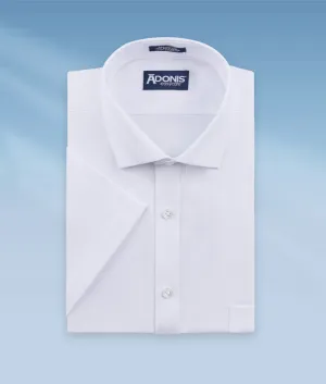 Mens Classic Fit Easy Care "Tilt" Short Sleeve Dress Shirt