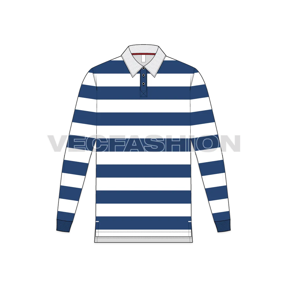 Mens Classic Rugby Shirt