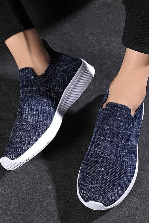 Men's Cologne Slip-On Sneakers