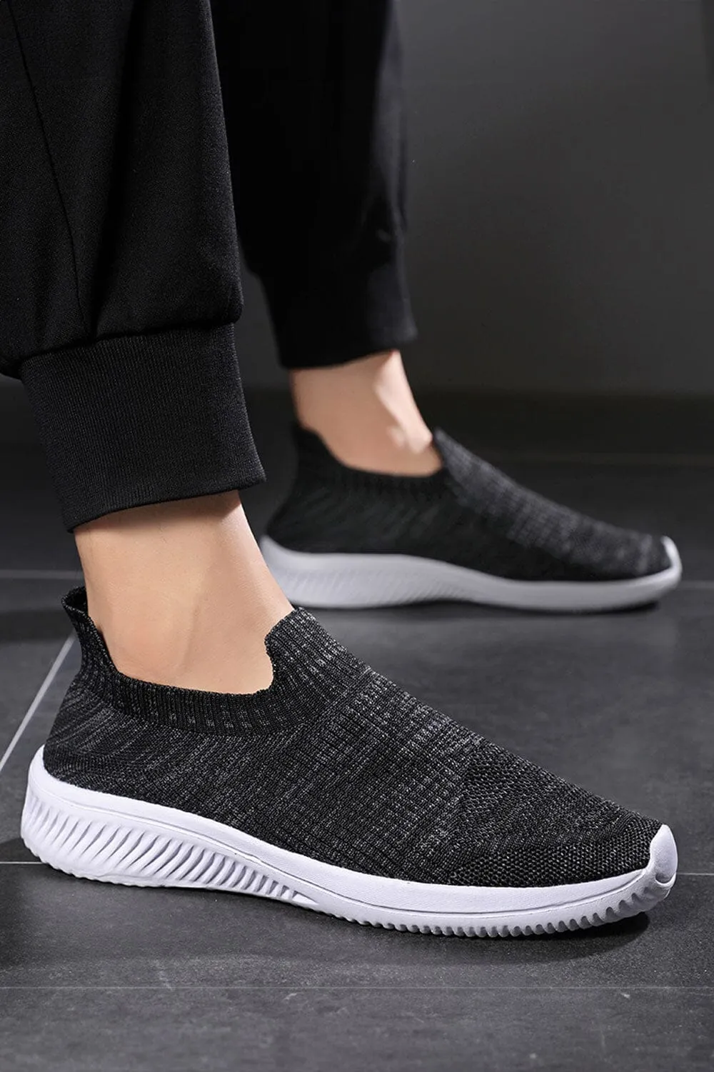 Men's Cologne Slip-On Sneakers