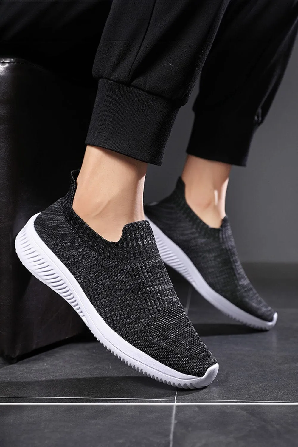 Men's Cologne Slip-On Sneakers