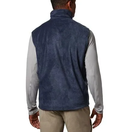 Men's Columbia Steens Mountain Fleece Vest Collegiate Navy