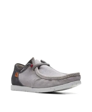 Men's comfort shoes ShakreLite Moc Clarks, Gray Combi color