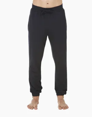 Mens Comfy Bamboo Jersey Sleep Pant | Navy