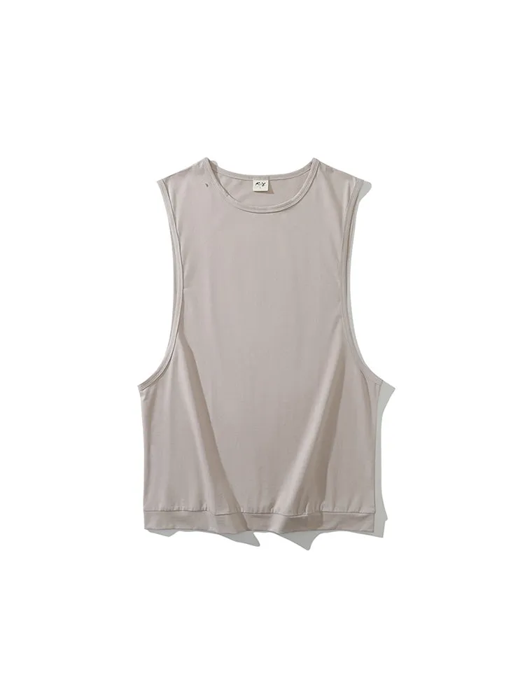 Men'S Cotton Bottoming Tank Vests