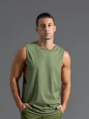 Men'S Cotton Bottoming Tank Vests