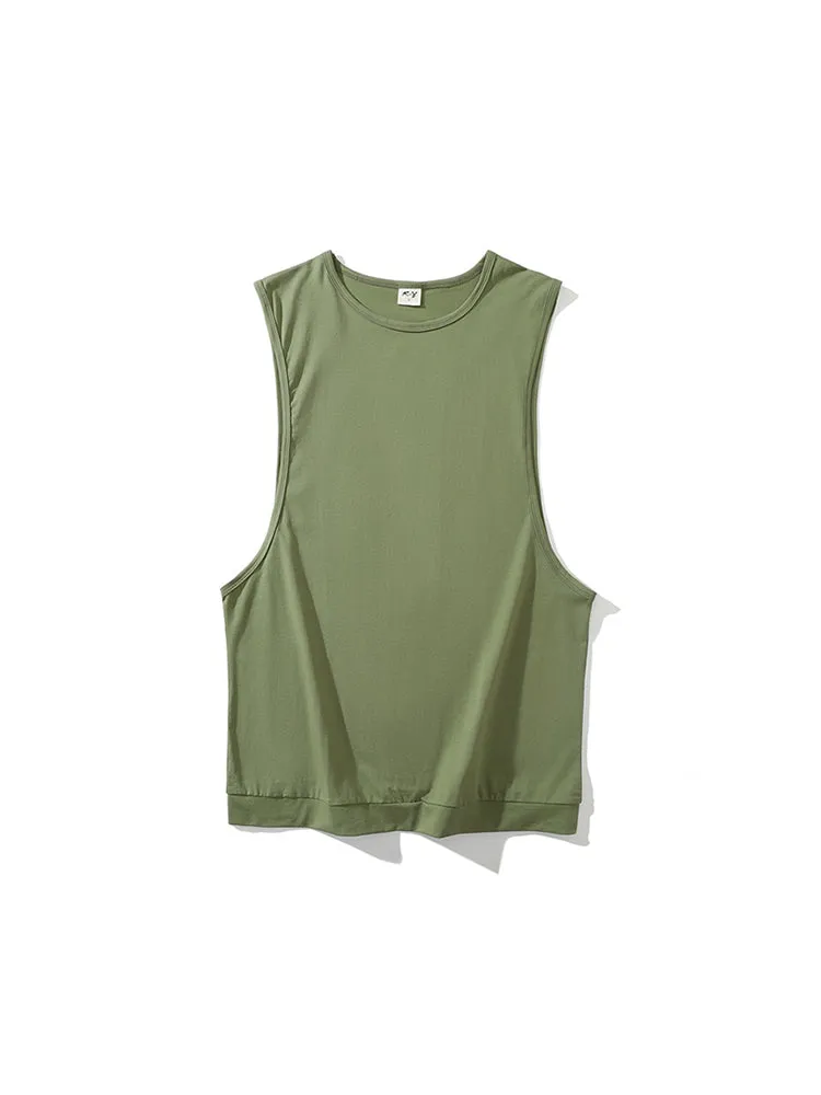 Men'S Cotton Bottoming Tank Vests