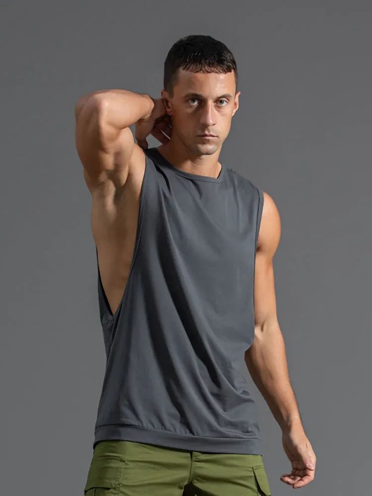 Men'S Cotton Bottoming Tank Vests