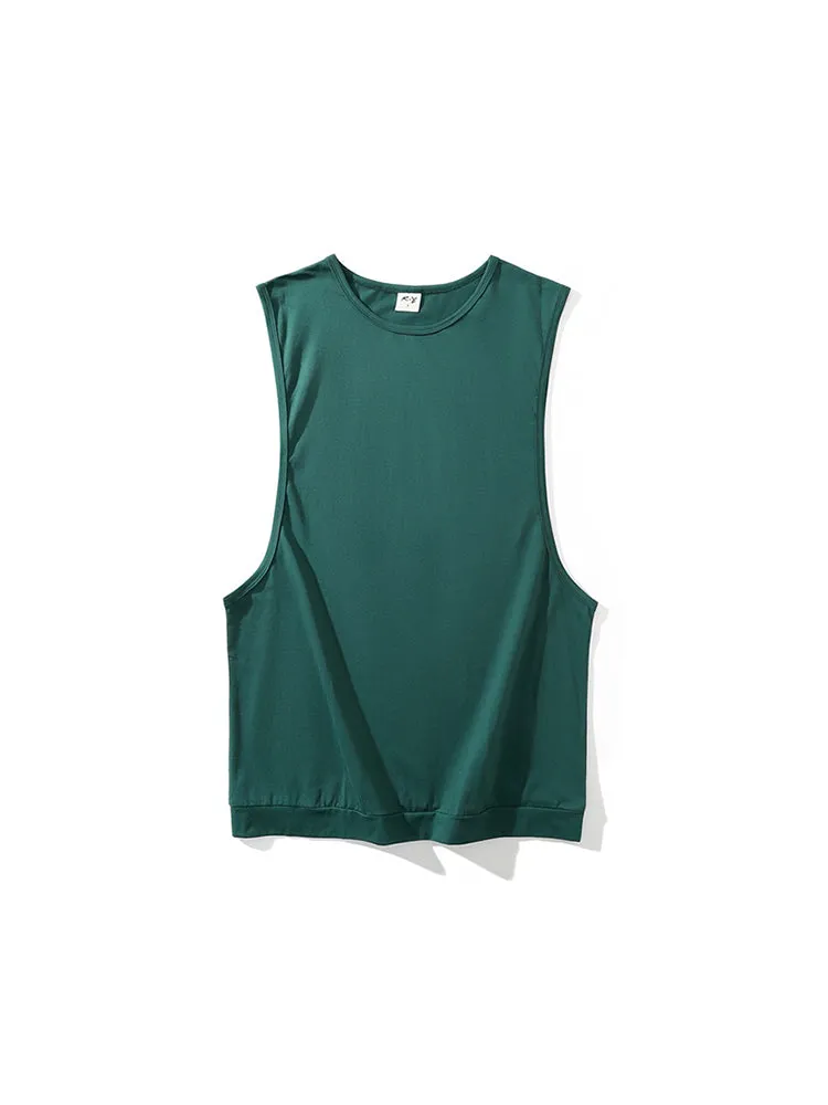 Men'S Cotton Bottoming Tank Vests