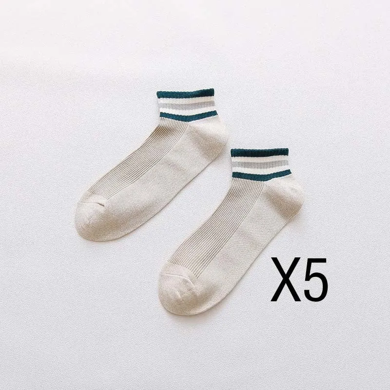 Men's Cotton Casual Breathable Low Top Socks