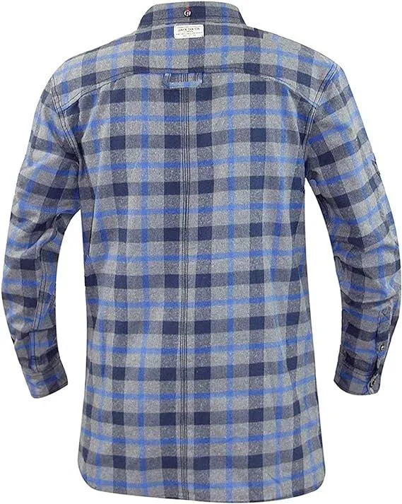 Mens Crop Line Check Shirt - S