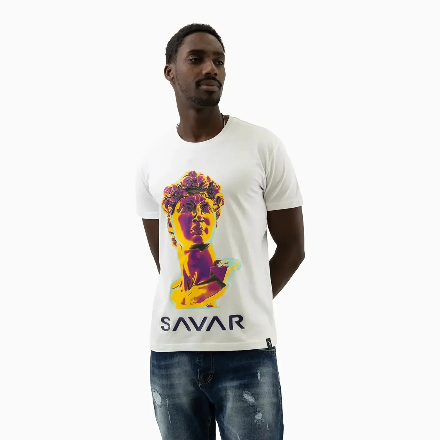 Men's David Graphics Crew Neck T-Shirt