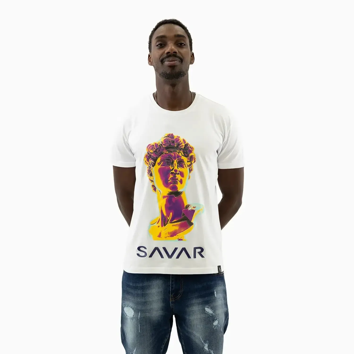 Men's David Graphics Crew Neck T-Shirt