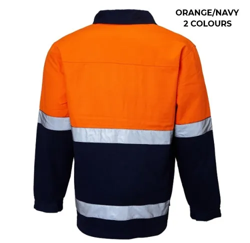 MENS - DRILL WORKJACKET WITH TAPE - RM5071R