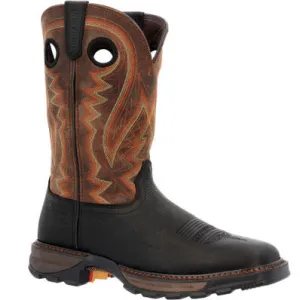 Mens' Durango Maverick XP Western Work Boot - Onyx/Dark Bay