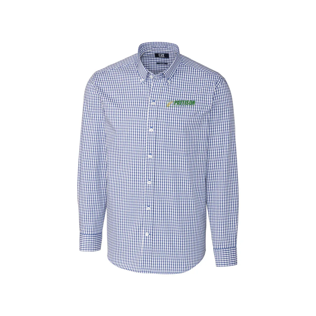 Men's Easy Care Stretch Gingham Check Shirt