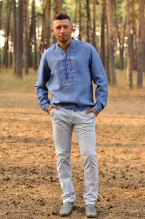 Men’s Embroidered Shirt “Maksym”