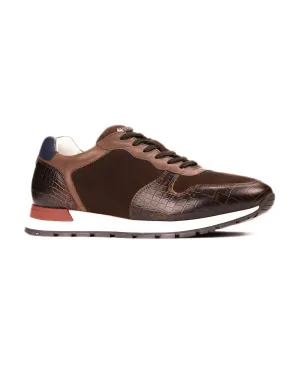 Men's fashion sneakers hazel reptile Carlos by Carlos Santana