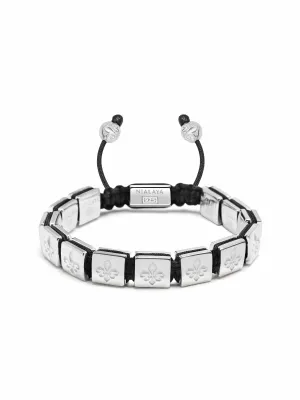 Men's Flatbead Bracelet in Sterling Silver