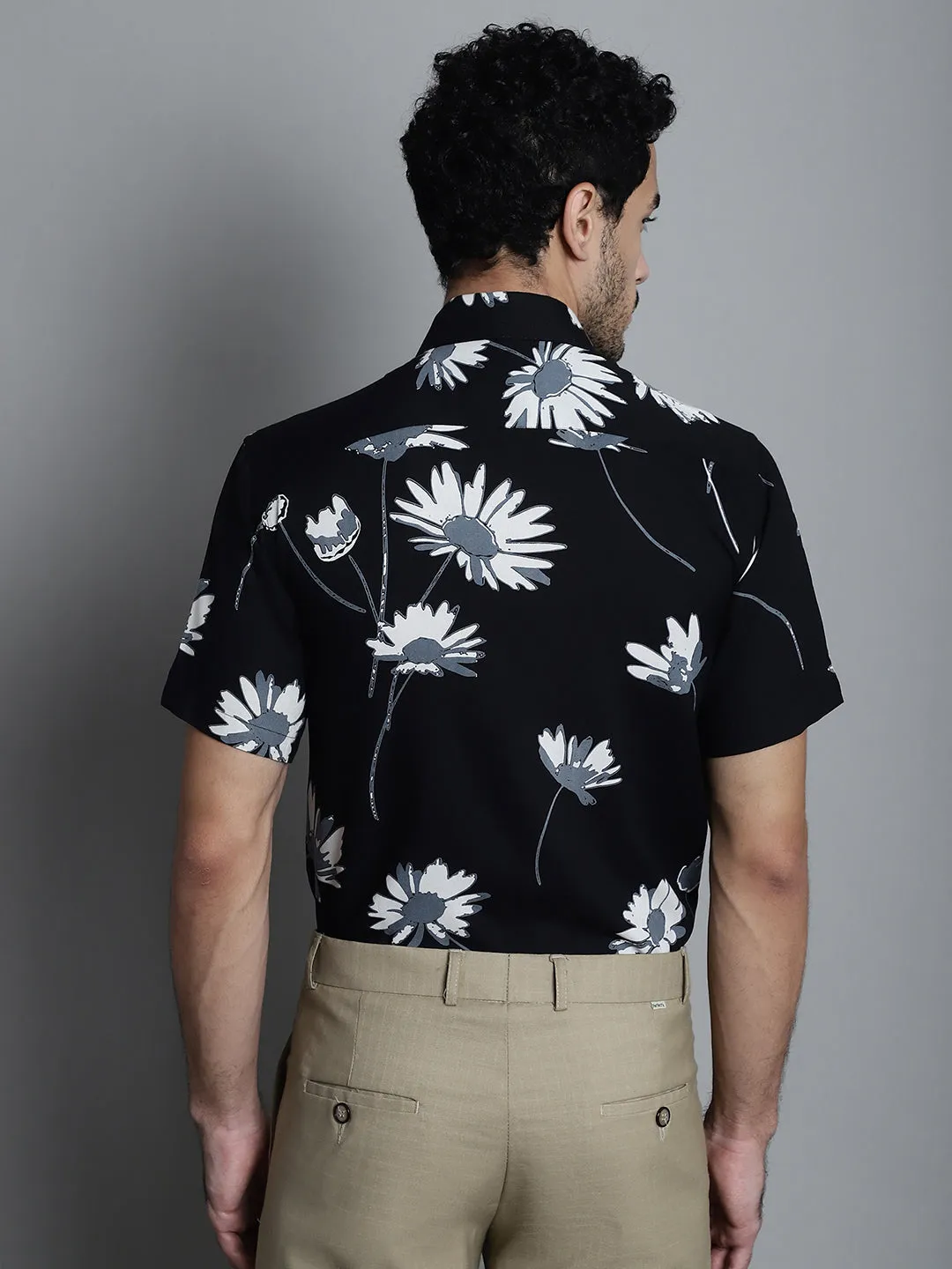 Men's Floral Printed Formal Shirts