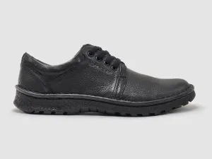 Men's Frosty Leather Shoes - Black